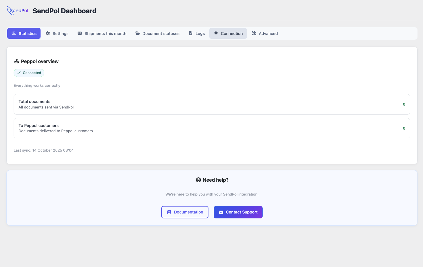 SendPol Dashboard